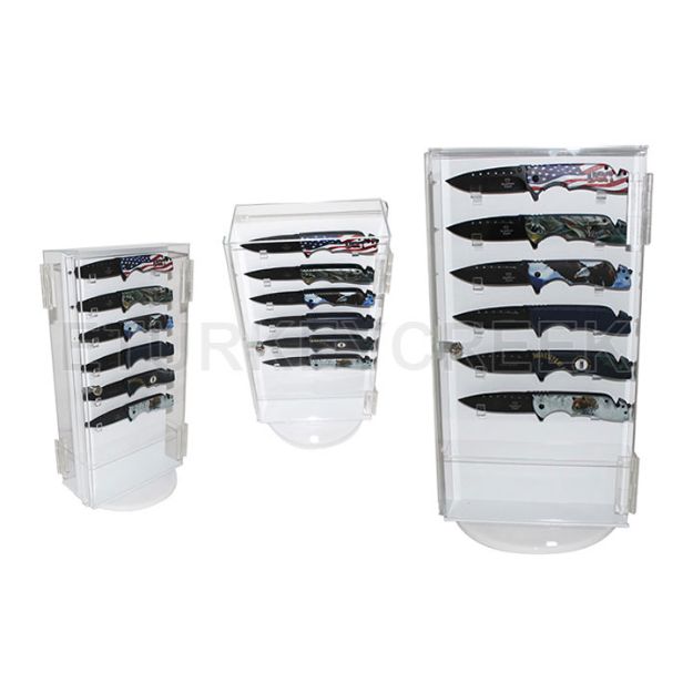 Eturkey Creek Co 12 PC Countertop Knife Display. Knives not included.